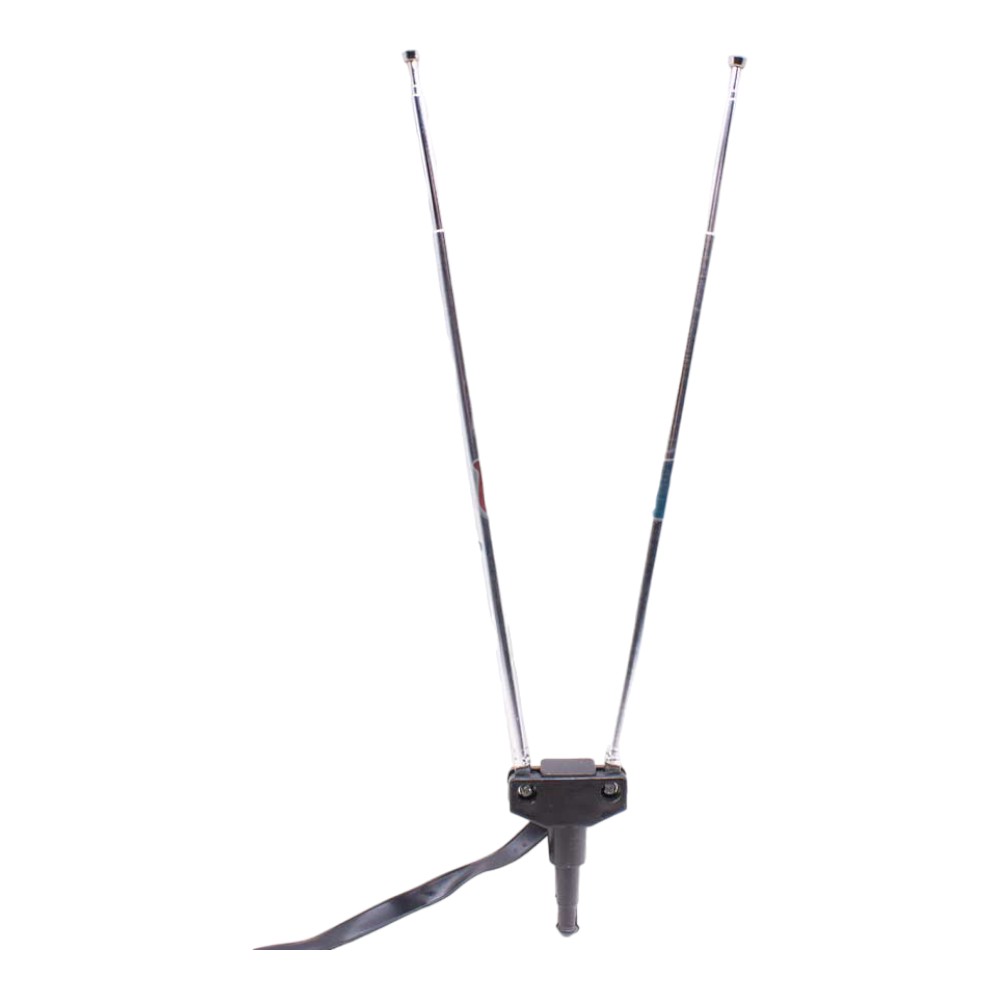 Antena tipo cuernito para televisor