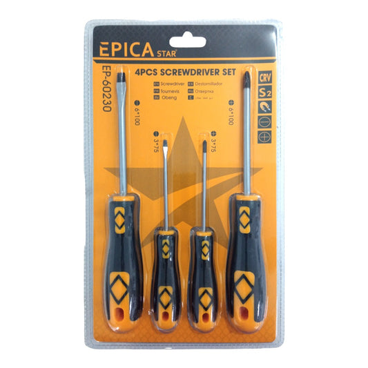 Juego de destornilladores 4pcs Epica Star