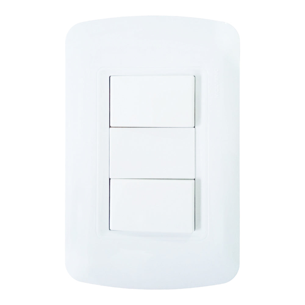 Conjunto 2 Llaves Unipolares Blanca (AP) Atenea - A154100022FP