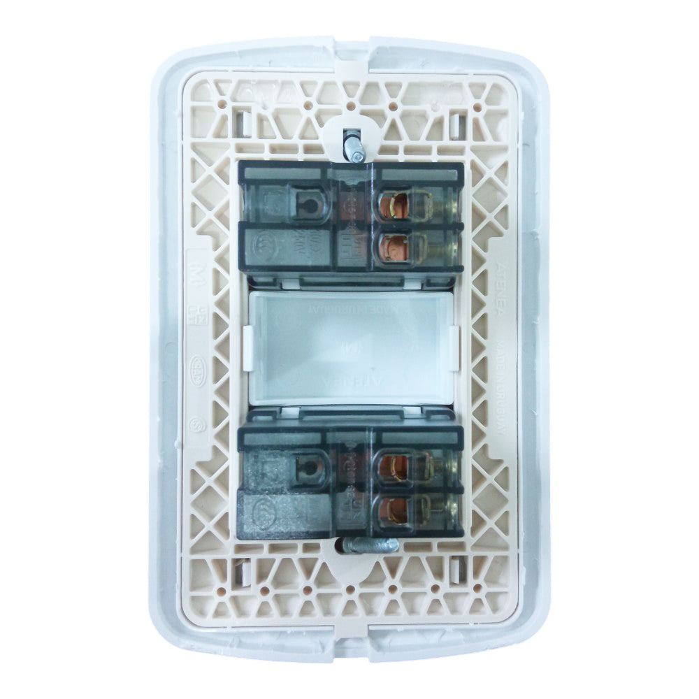 Conjunto 2 Llaves Unipolares Blanca (AP) Atenea - A154100022FP