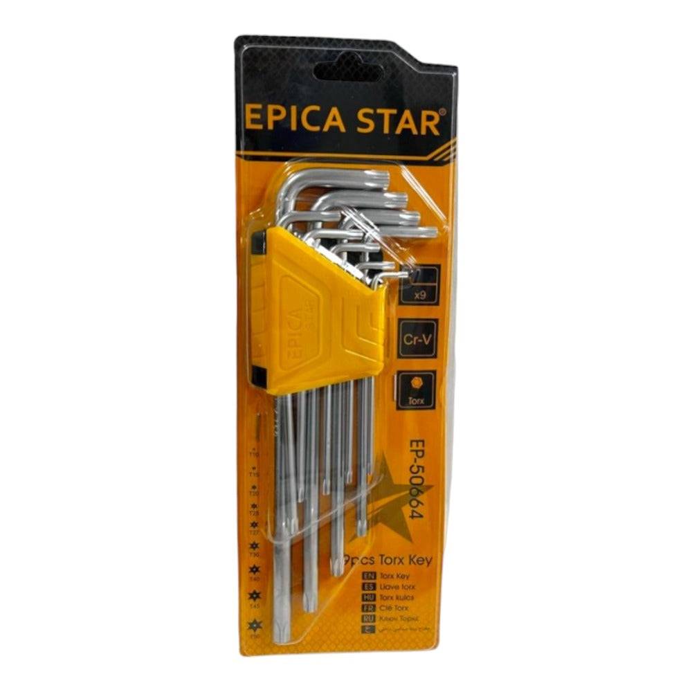 Set llaves Torx Largas 9pcs