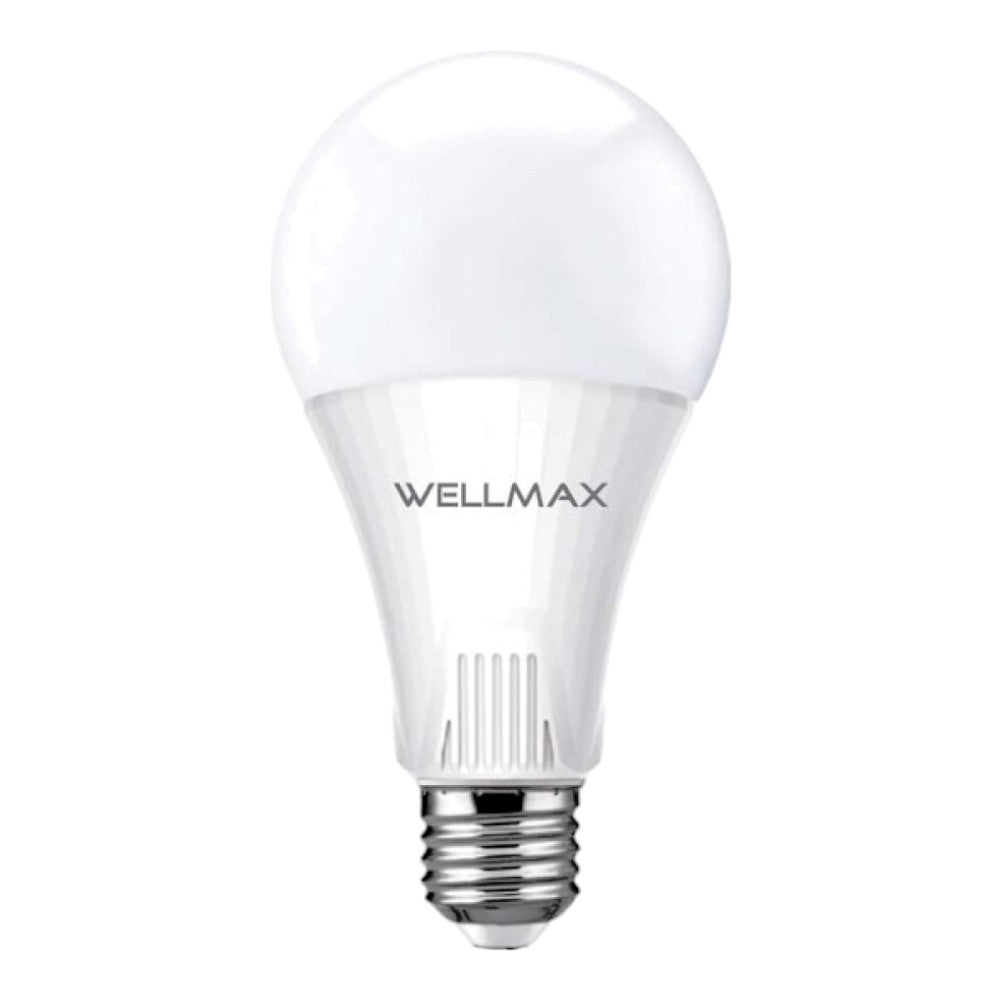 Lámpara Led 18W (equi 150w) A65-E27 Fria Wellmax