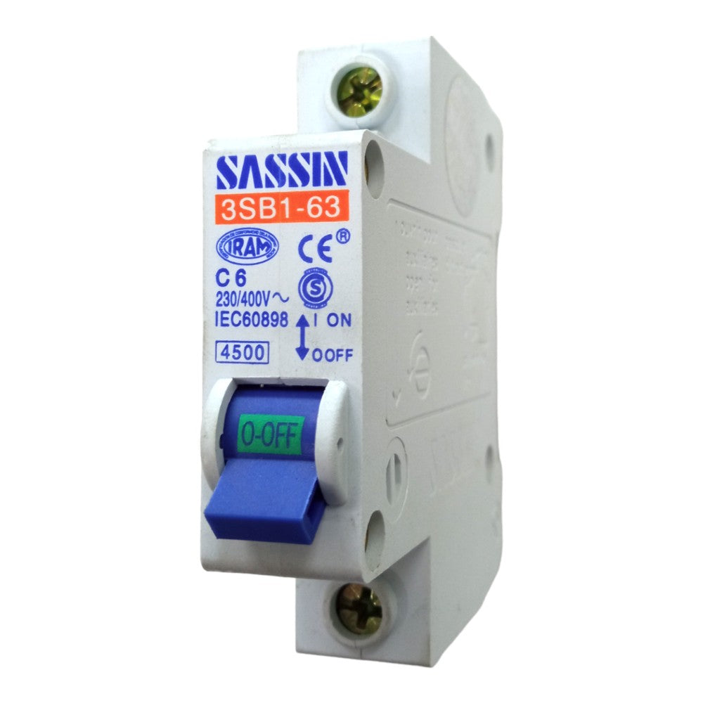 Termica Unipolar (1P) 6Amp SASSIN