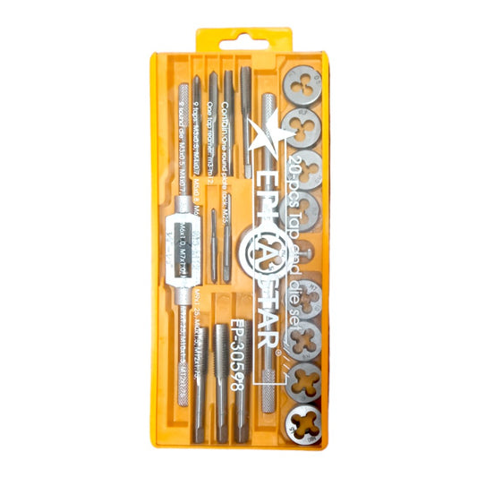 Set machuela y terraja 20pcs