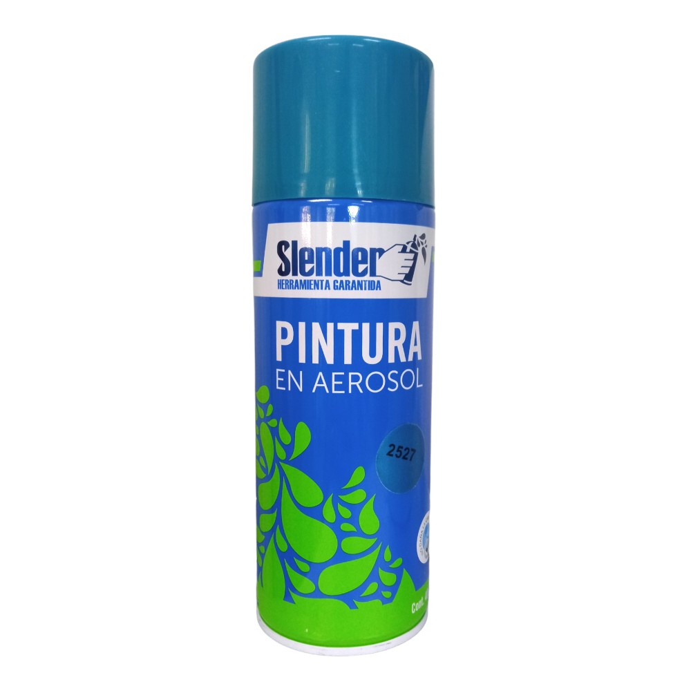 Pintura aerosol Slender 400mlint/ext Azul Metálico (2527)