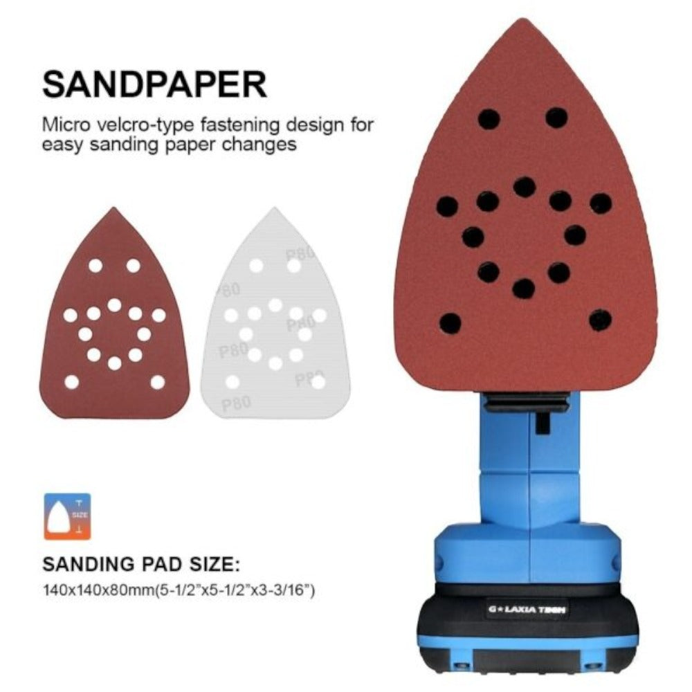 Lijadora Triangular De Mano 20V (Solo Herramienta)