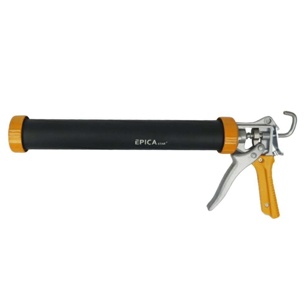 Pistola para silicona aluminio 15”