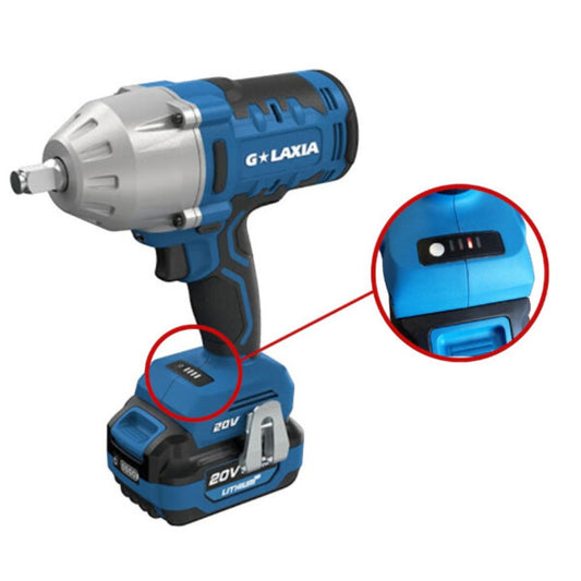 Llave Impacto 1.000Nm Brushless 3/4 20V (2 Bat-6Ah Carg 6Ah)