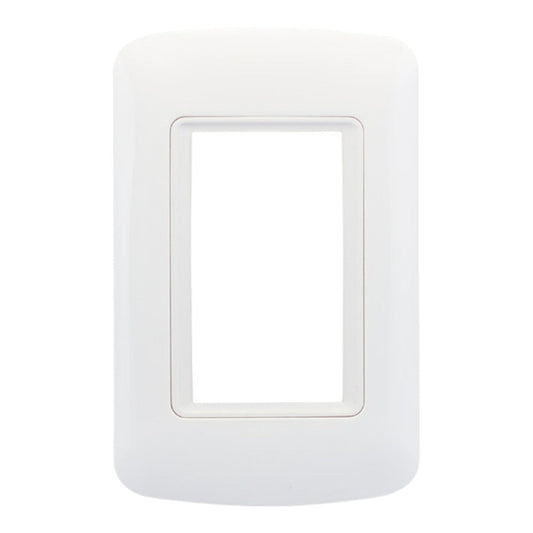 Plaqueta Blanca 3 Mod c/Bastidor (AP) Atenea Plus A154100005