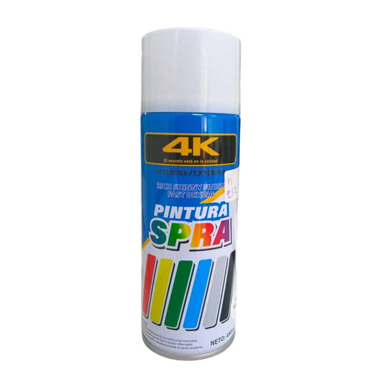 Pintura Aerosol Blanco Brillante Int/Ext 450ml 4K (40)