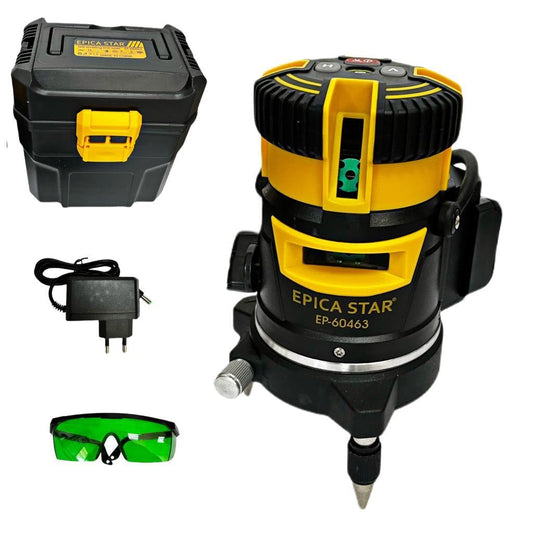 Nivel laser autonivelante luz verde 5 lineas