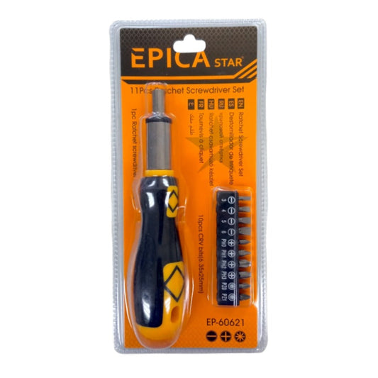 Set mango destornillador 10 puntas
