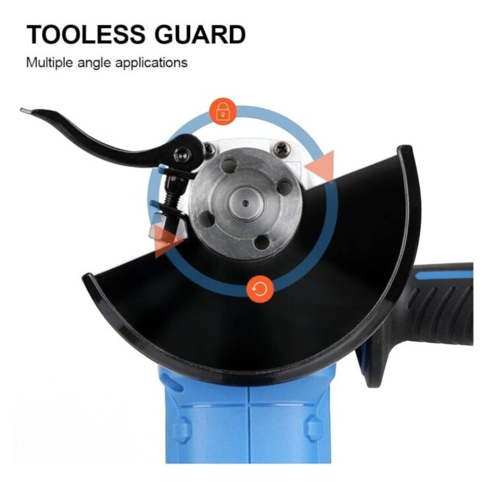 Amoladora 20V 115mm Galaxia (1 Bat 4Ah y Car 4Ah)