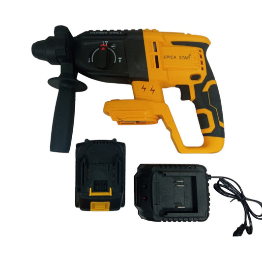 Rotomartillo 2.2j a bat litio 21v Epica star