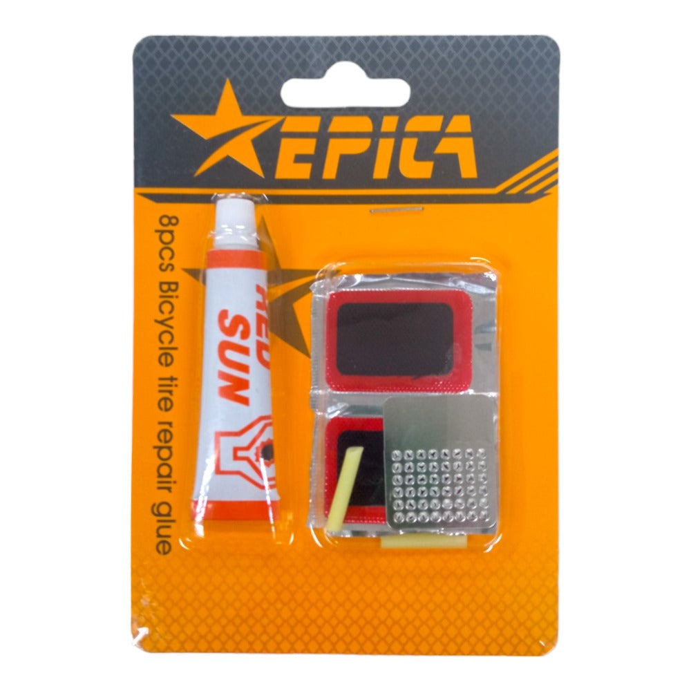 Parches reparacion bici 8pcs