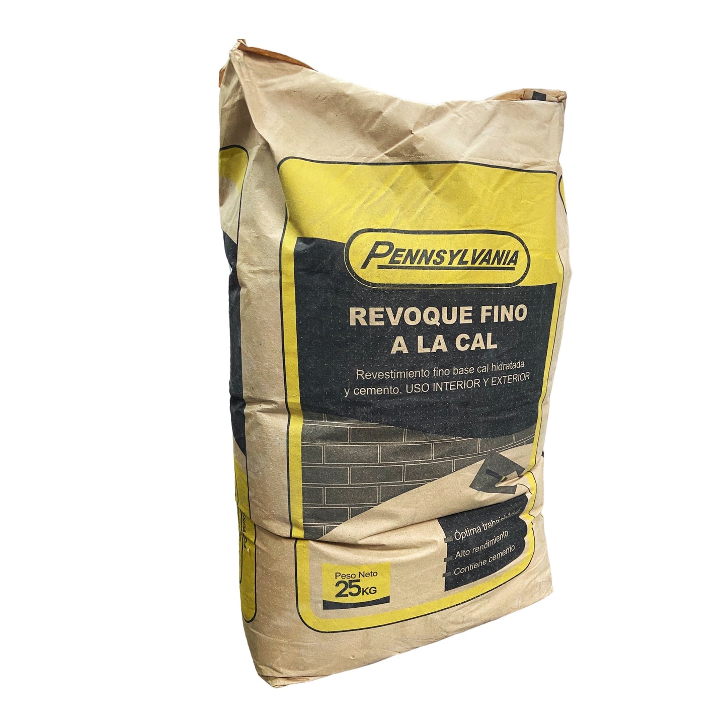 Revoque a Base de Cal Hidratada 25Kg.