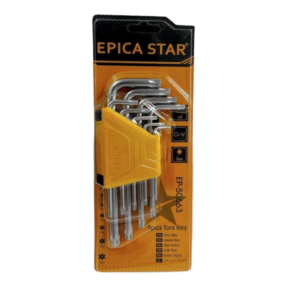 Set llaves Torx 9pcs