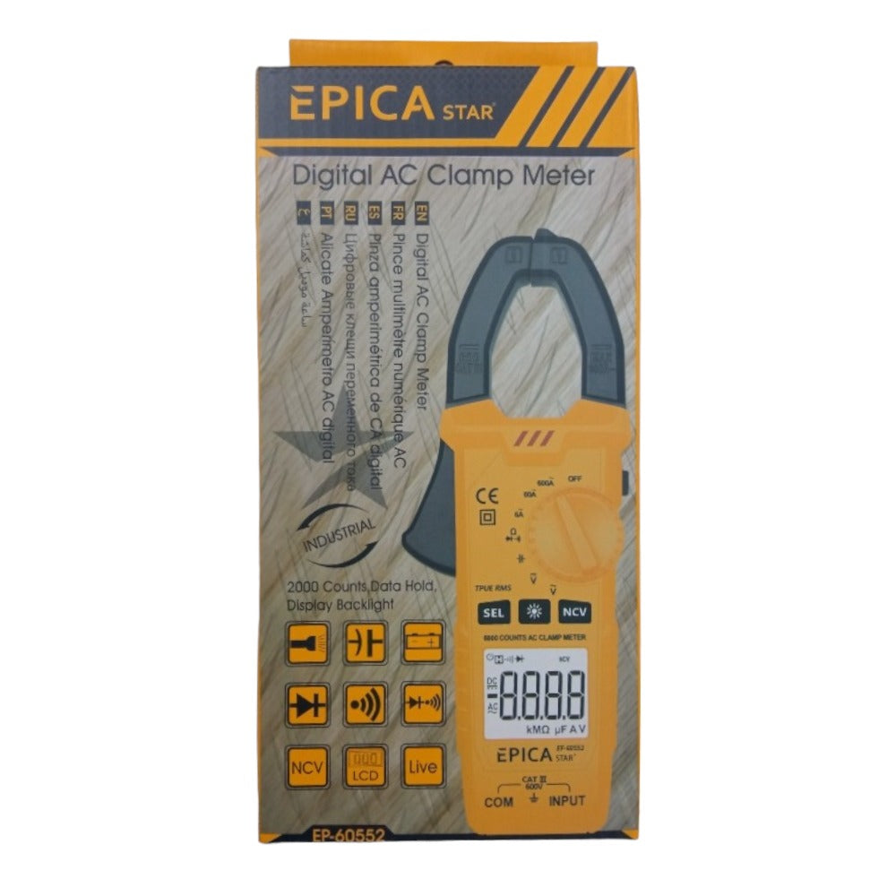 Pinza Amperimetrica 600A