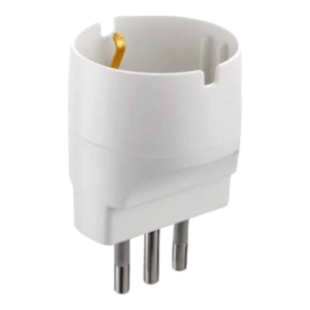 Adaptador 3en Linea a Schuko 10A 71916