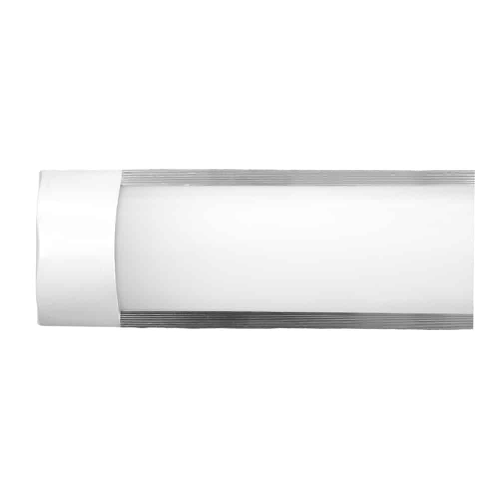 Tubo Luz Chato con Artefacto 30cm 10W Luz Fria