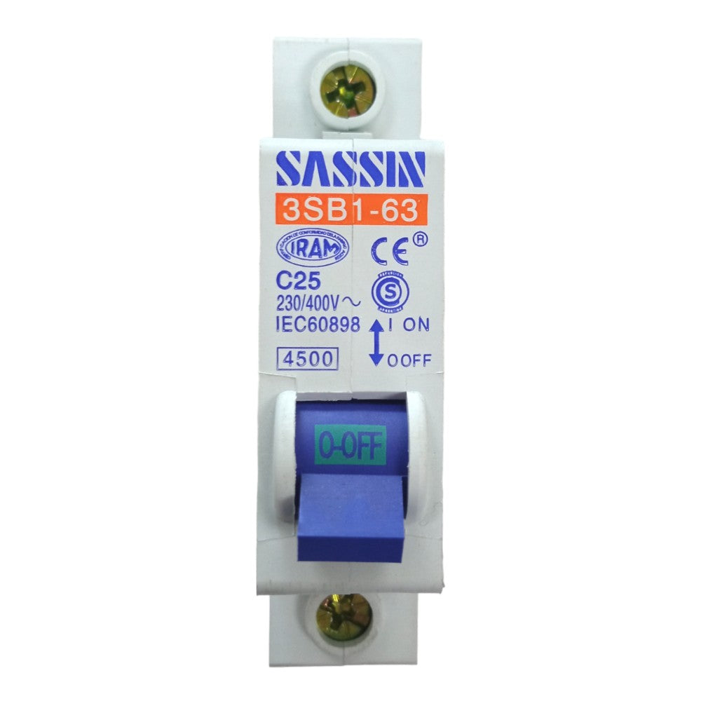 Termica Unipolar (1P) 25Amp SASSIN