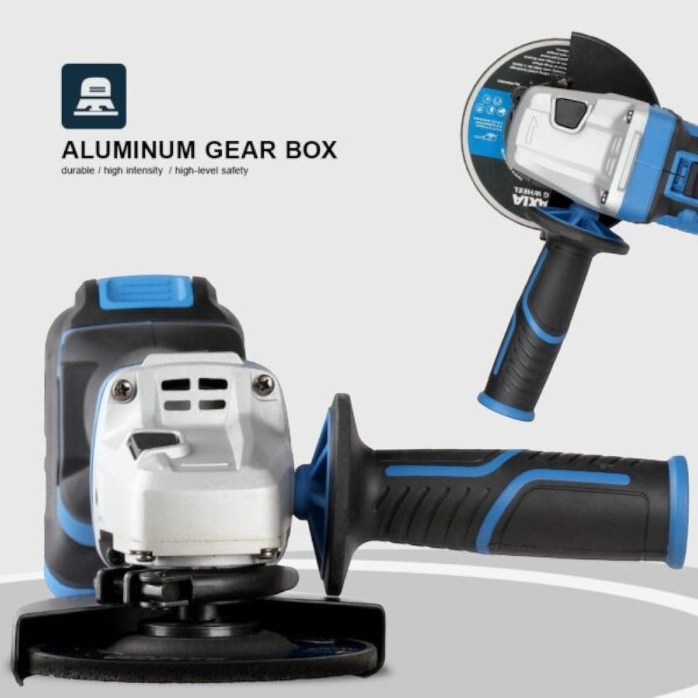 Amoladora 20V 115mm Galaxia (1 Bat 4Ah y Car 4Ah)