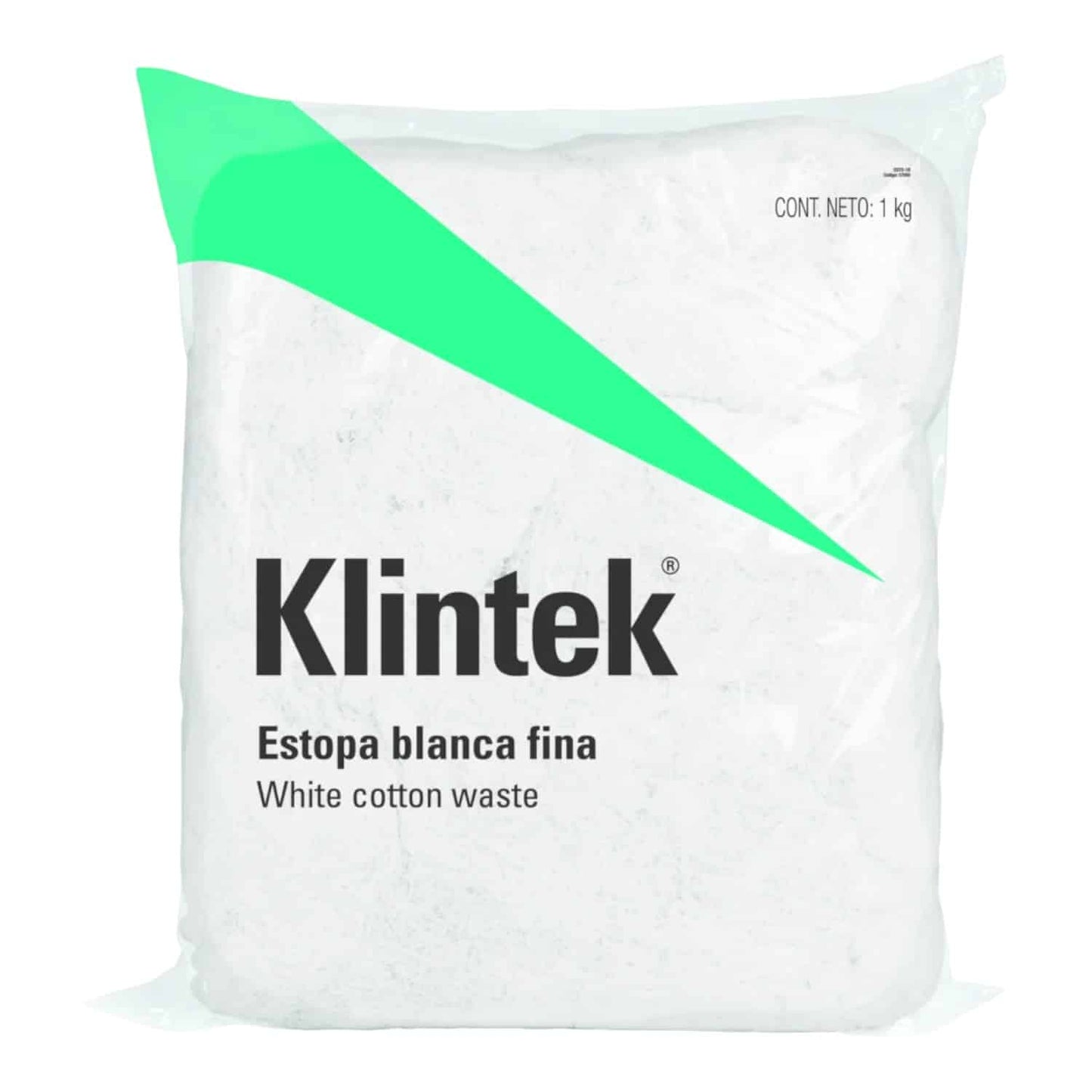 Estopa de limpieza (bolsa 1kg) Kintek