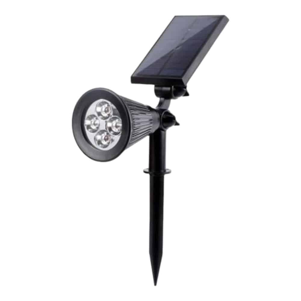 Foco Solar de Jardin 2W Luz Calida