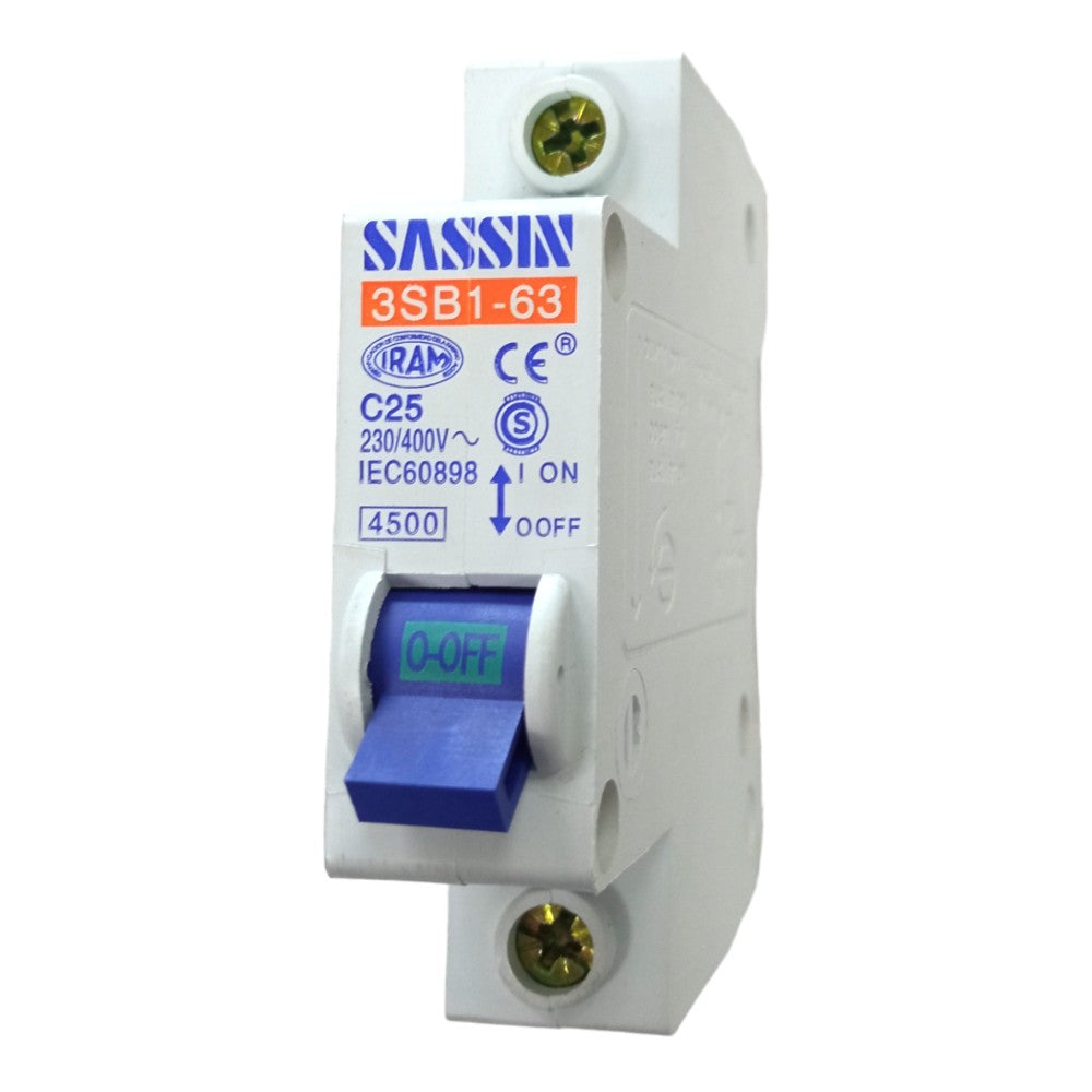 Termica Unipolar (1P) 25Amp SASSIN