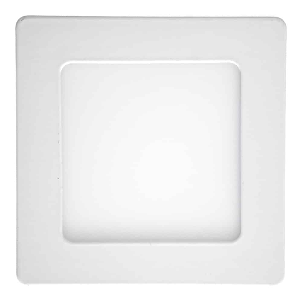 Plafon Adosar 6W Cuadrado 12cm Luz Fria