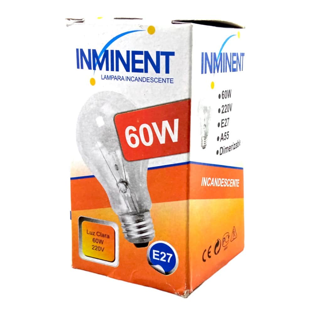 Lampara incandescente 60W