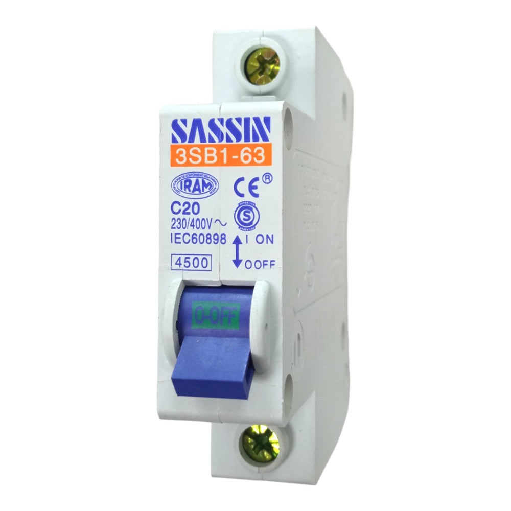 Termica Unipolar (1P) 20Amp SASSIN