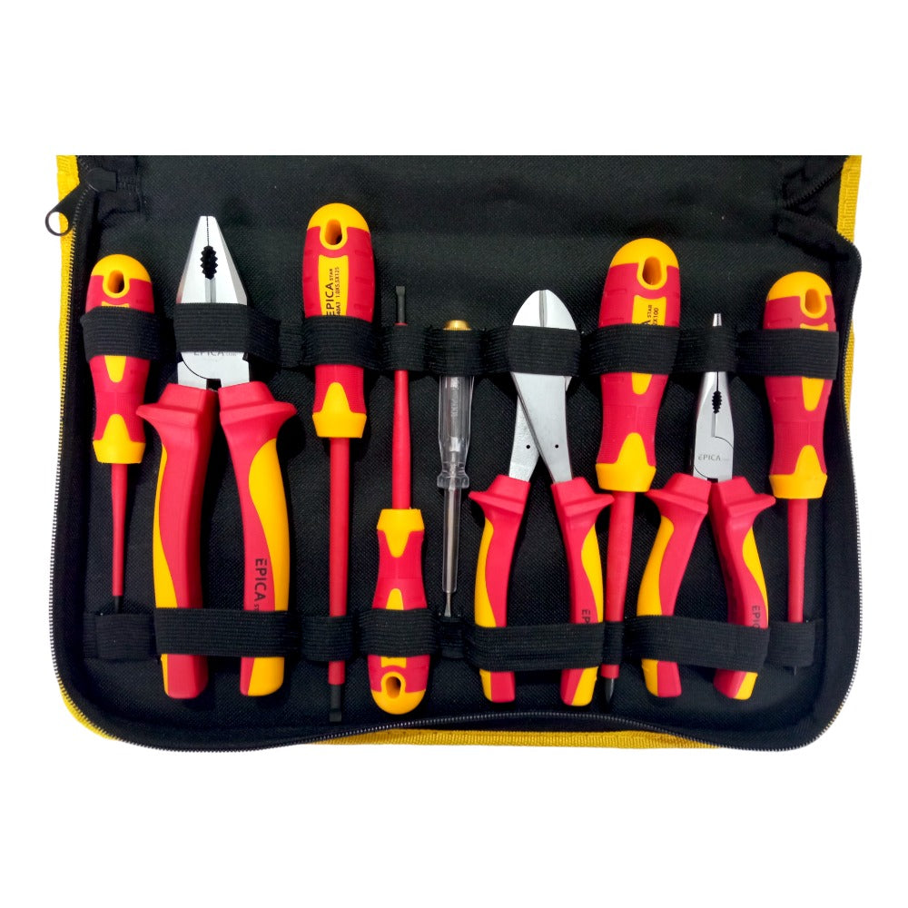 Set destornilladores asilados/electricista 9pcs