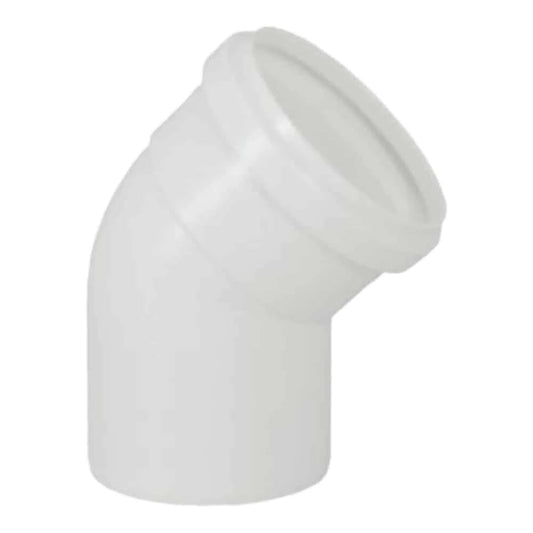 Codo 45° M/H 50mm x 1,8mm PVC Liviano Krona
