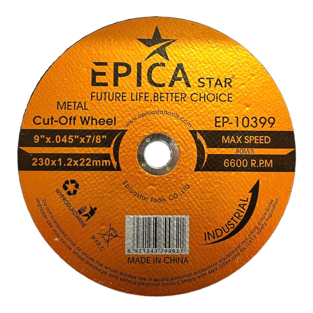 Disco de corte 9” -230*1.2*22