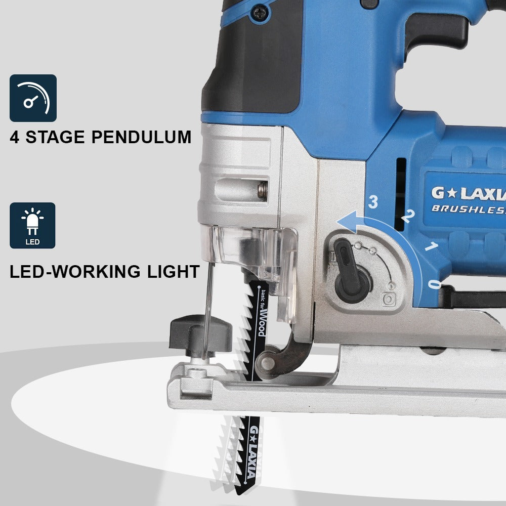 Sierra Caladora Brushless 20V (Solo Herramienta)