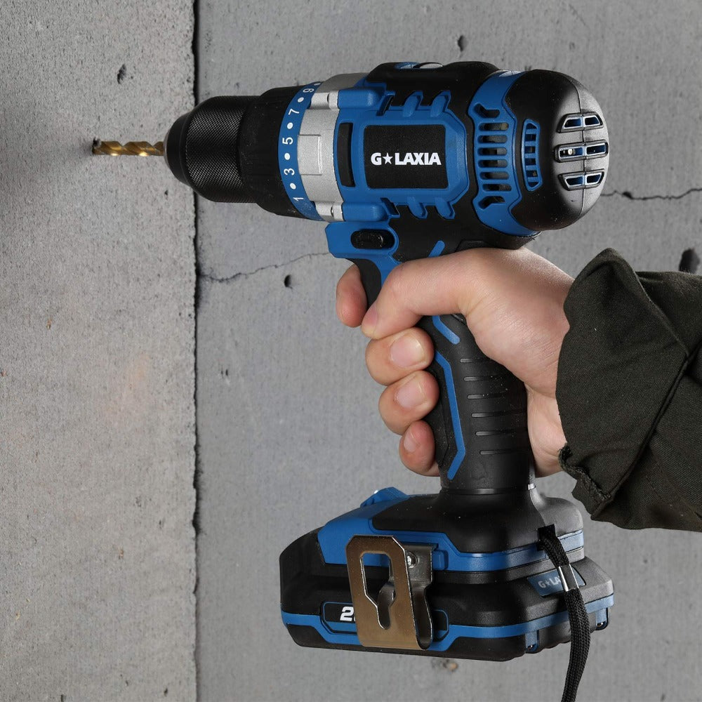 Taladro Atornillador Percutor 50Nm 20V (1Bat Carg 2Ah)