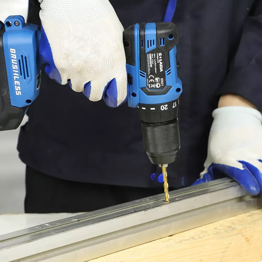 Taladro Atornillador Brushless 40Nm 20V (1 Bat-2Ah Carg 2Ah)