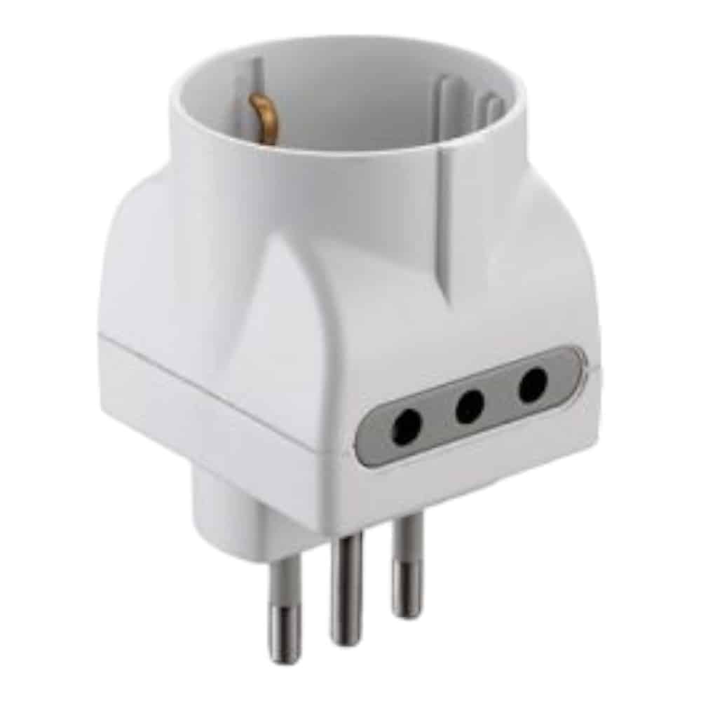Adaptador 3enLinea a Schuko + 2 3enLinea 10A 71919