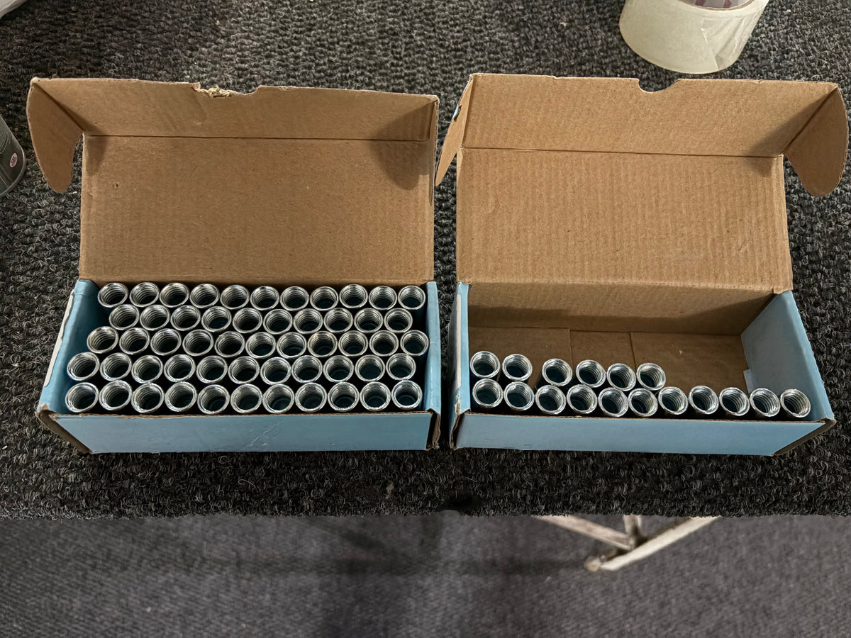 LOTE x73 Unidades Tacos Para Hormigón De 12mm