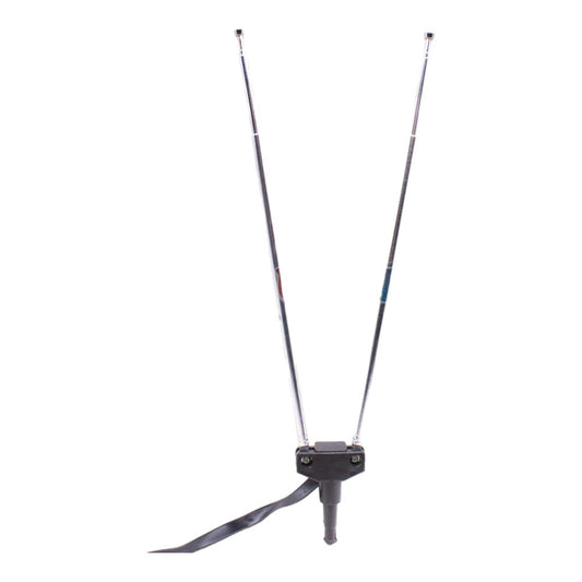 Antena tipo cuernito para televisor