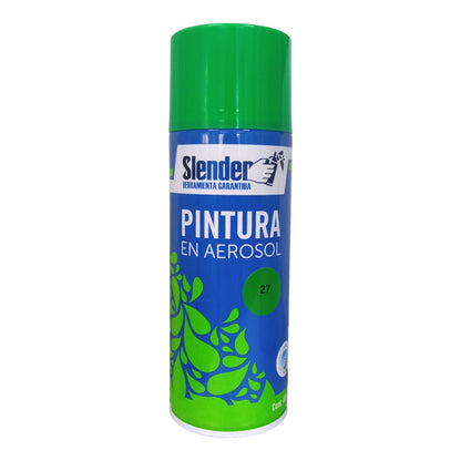 Pintura aerosol Slender 400ml. Int/Ext  Verde Ecologico (27)