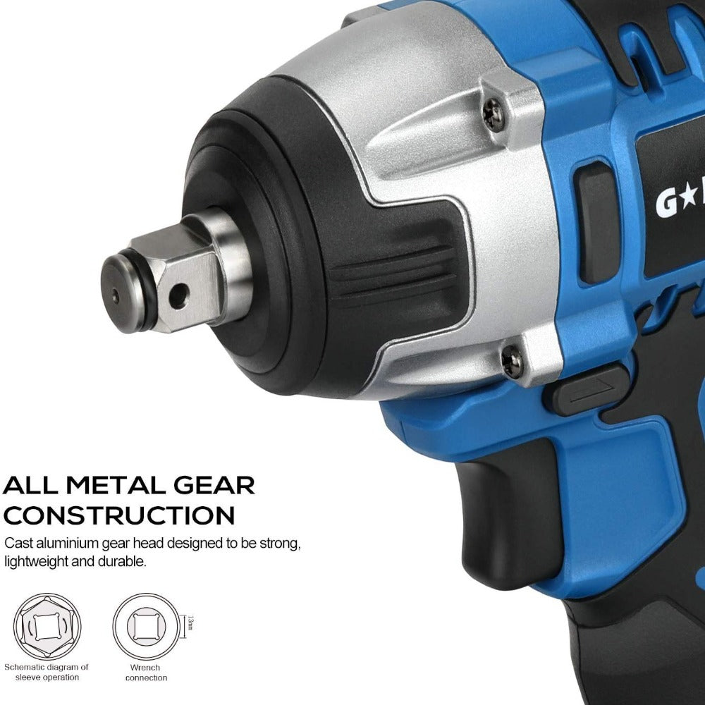 Llave Impacto 220Nm 1/2 20V (1 Bat-2Ah Y Carg 2Ah)