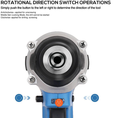 Atornillador Impacto Brushless 200Nm – (1Bat y Carg 2Ah)