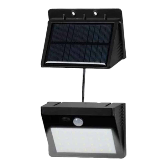 Foco Solar con Sensor Movimento 2W Fria. 2 Partes.