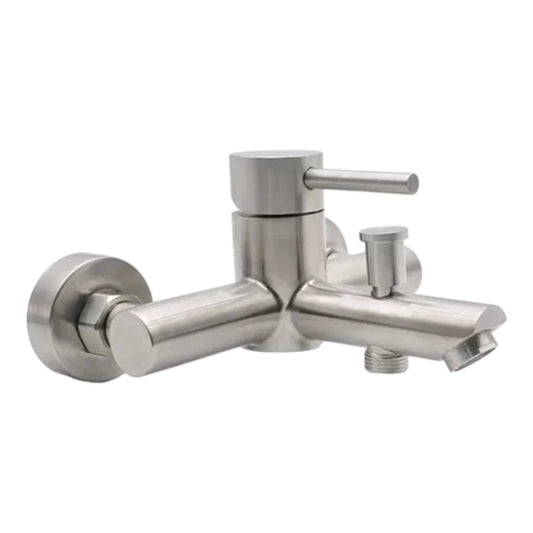 Monocomando Bañera/Ducha con Transferencia Acero Inox. Koen