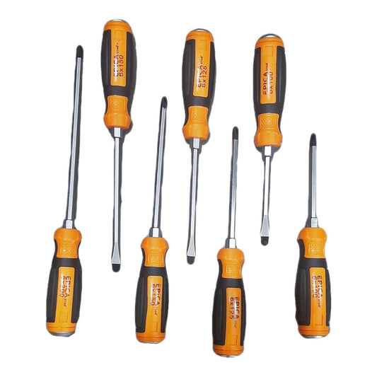 Juego 7 destornilladores de golpe Paleta/Phillips