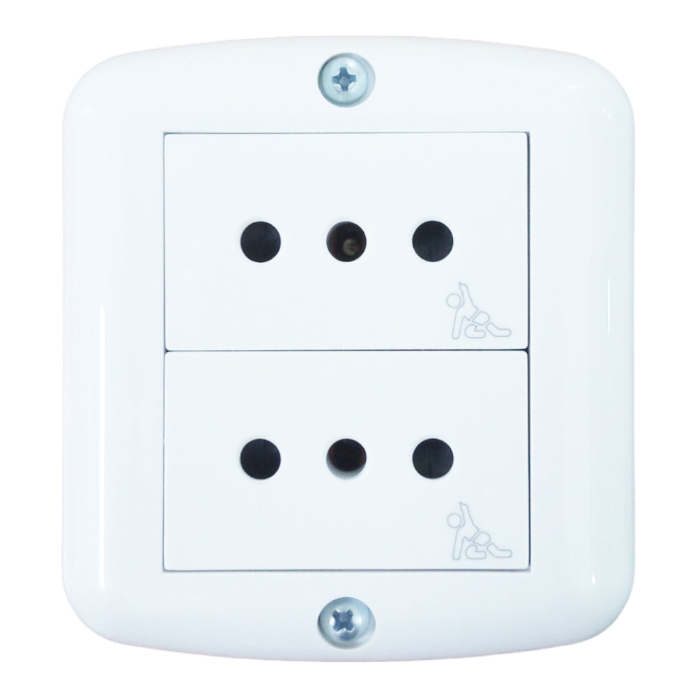 Caja Ext 2 Módulos 3Lin seg Blanco (A)  Atenea  A154320015PF