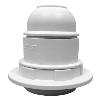 Portalampara de Colgar E27 Blanco C/Aro (71132)