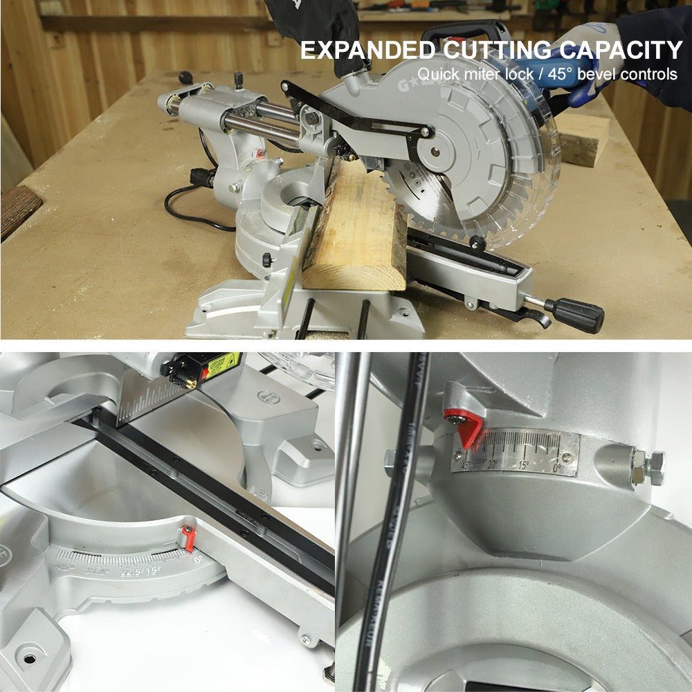 Sierra Ingletadora 2200W 255mm Telescopica- ENTREGA 15/02/26